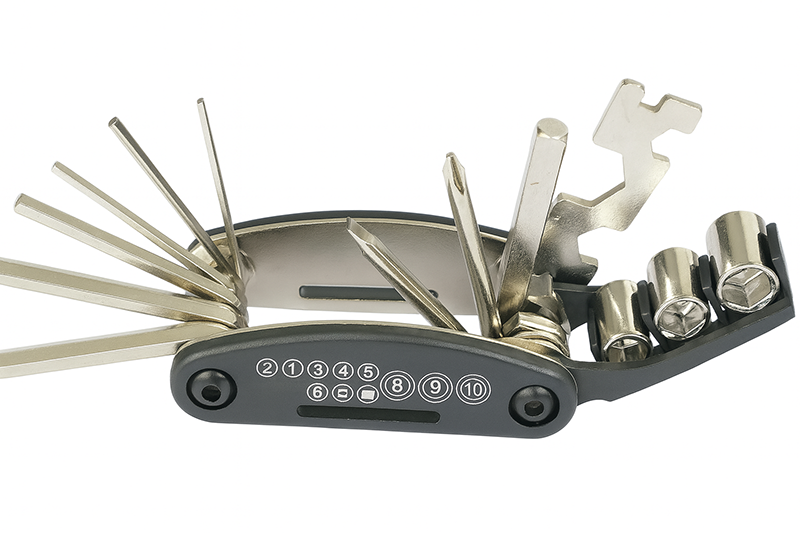 16 In 1 Bike and Bicycle Multi-functional Mini Repair Tools Set